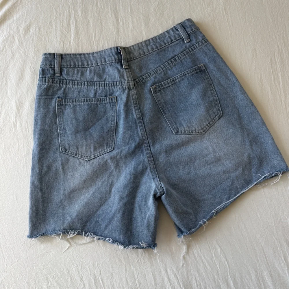 Women's Relaxed Baggy Denim Shorts